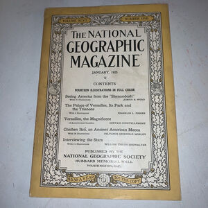 Jan 1925 National Geographic Magazine